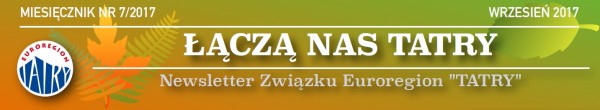 Nowy wrześniowy numer Newslettera Euroregionu Tatry pn.: Łączą Nas Tatry