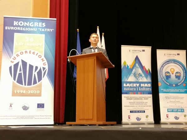 O nowym Programie Interreg Polska-Słowacja na XXVI Kongresie Związku Euroregion "Tatry"