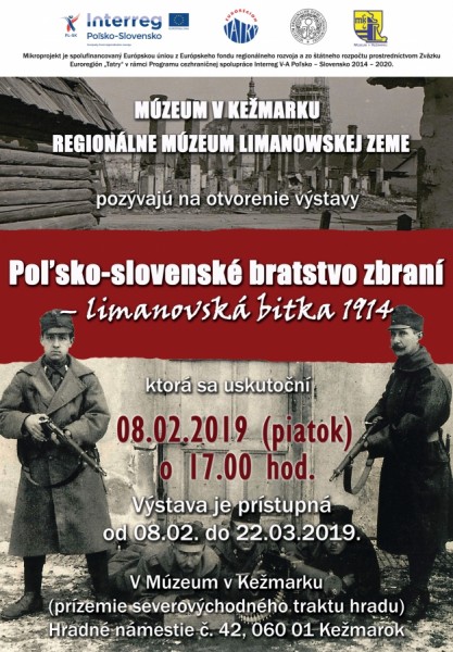 Otwarcie wystawy "Polsko-słowackie braterstwo broni - Bitwa Limanowska 1914" w Muzeum w Kieżmarku