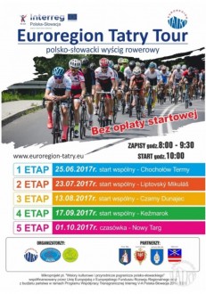 Finałowy wyścig Euroregion Tatry Tour