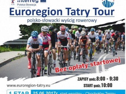 Już wkrótce IV etap wyścigu rowerowego Euroregion Tatry Tour