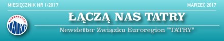 Pierwszy numer Newslettera Związku Euroregion Tatry pn.: "Łaczą Nas Tatry"
