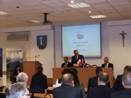 Prezentacja na temat realizacji mikroprojektów podczas XXII Kongresu Związku Euroregion Tatry
